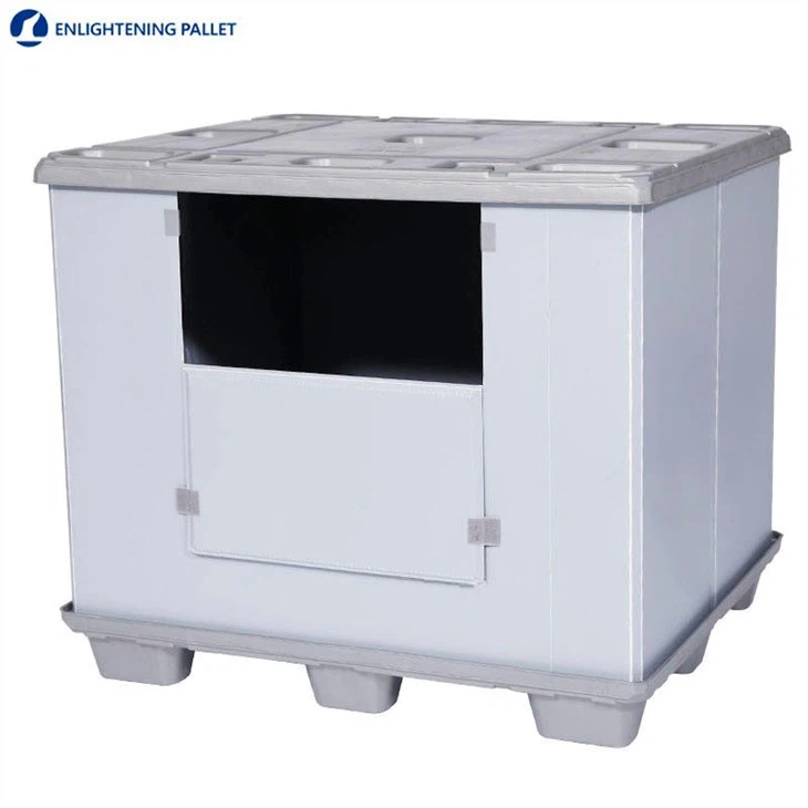 China Plastic Sleeve Pallet Box